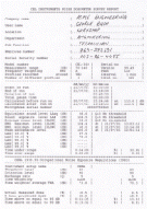 example direct printout from 360 dosimeter